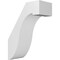 Ekena Millwork 5-in. W x 10-in. D x 14-in. H Del Monte Architectural Grade PVC Knee Brace BRCP05X10X14DEL - alternate 1